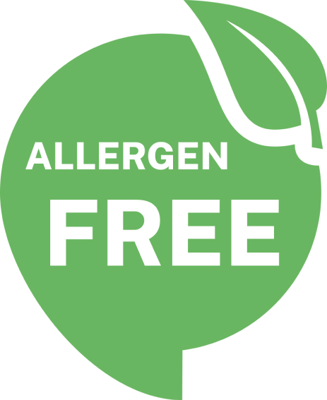 Allergen free logo